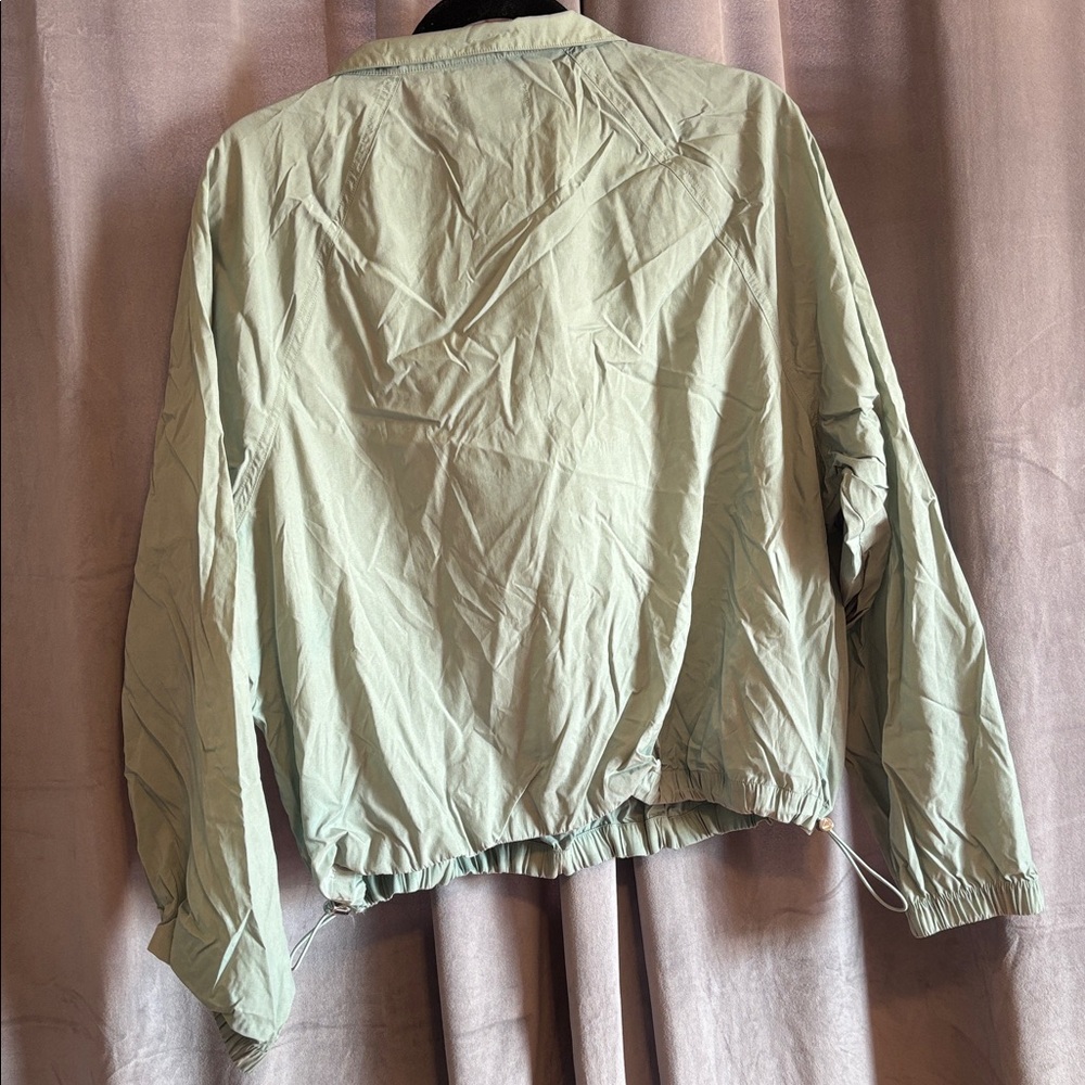 Victoria’s Secret Mint Green Parachute Jacket - Picture 2 of 2